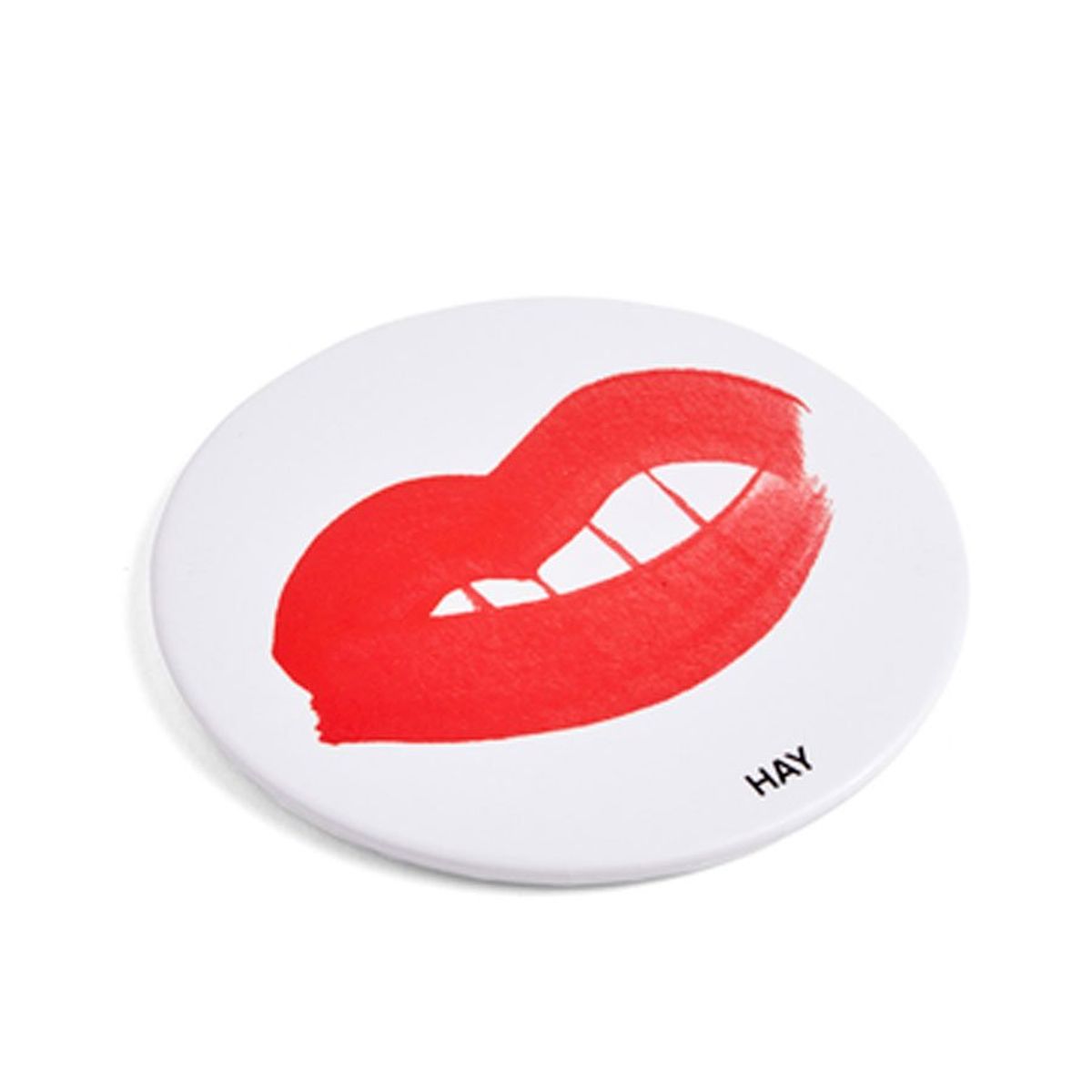 Pocket Mirror, red lips