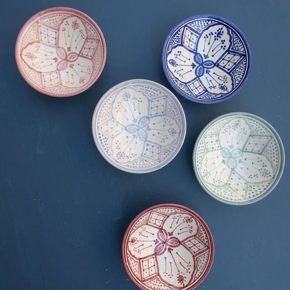 Atlas Pastel Bowl M - rose