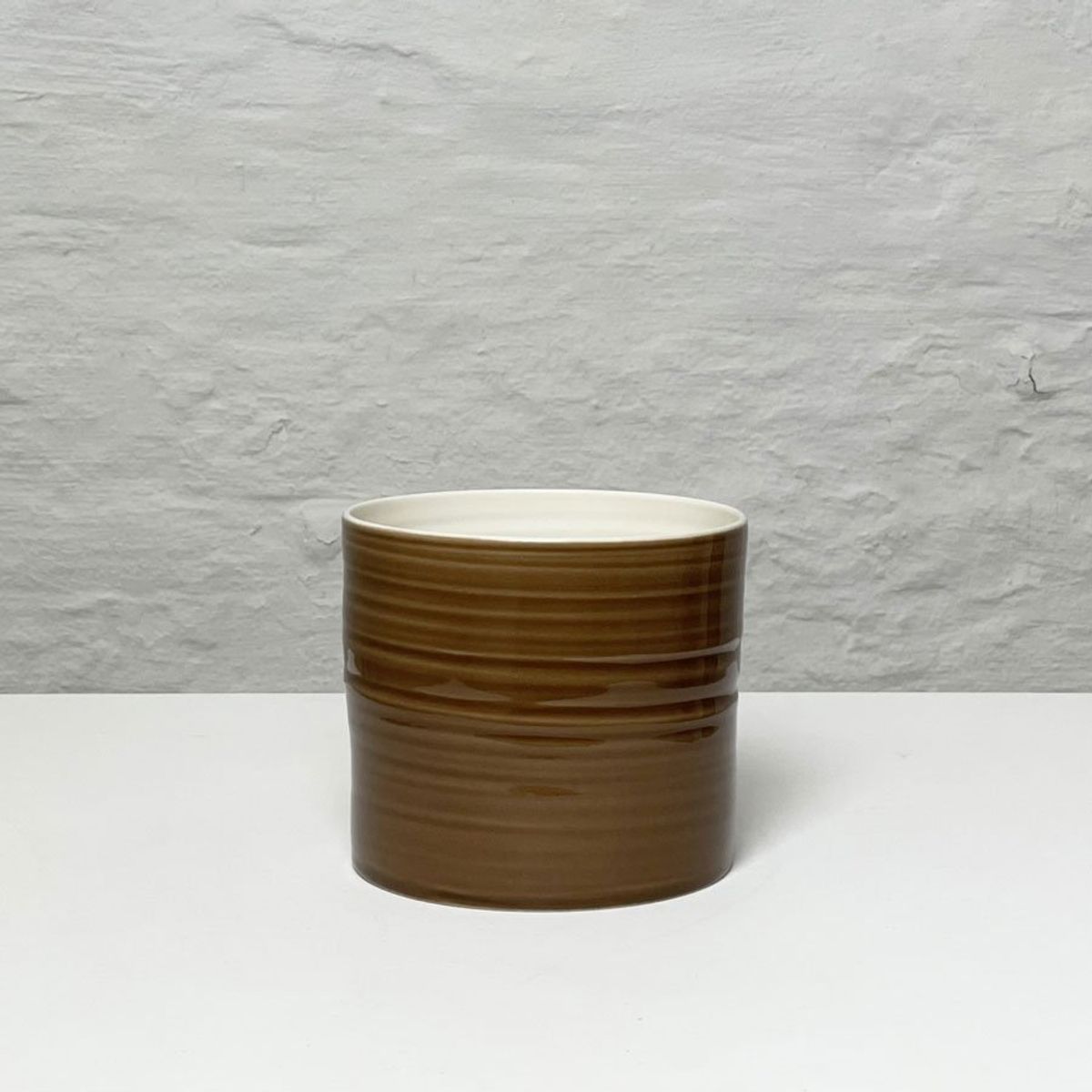 Bloom Flowerpot L - Mocha