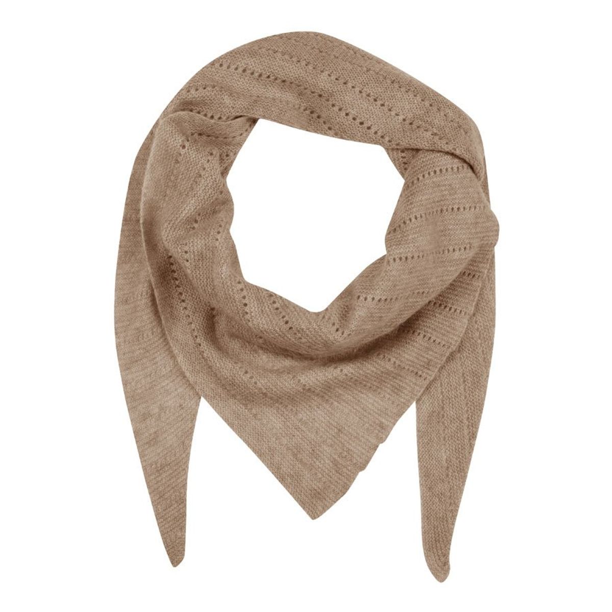 Doha Cashmere Scarf L Shitake