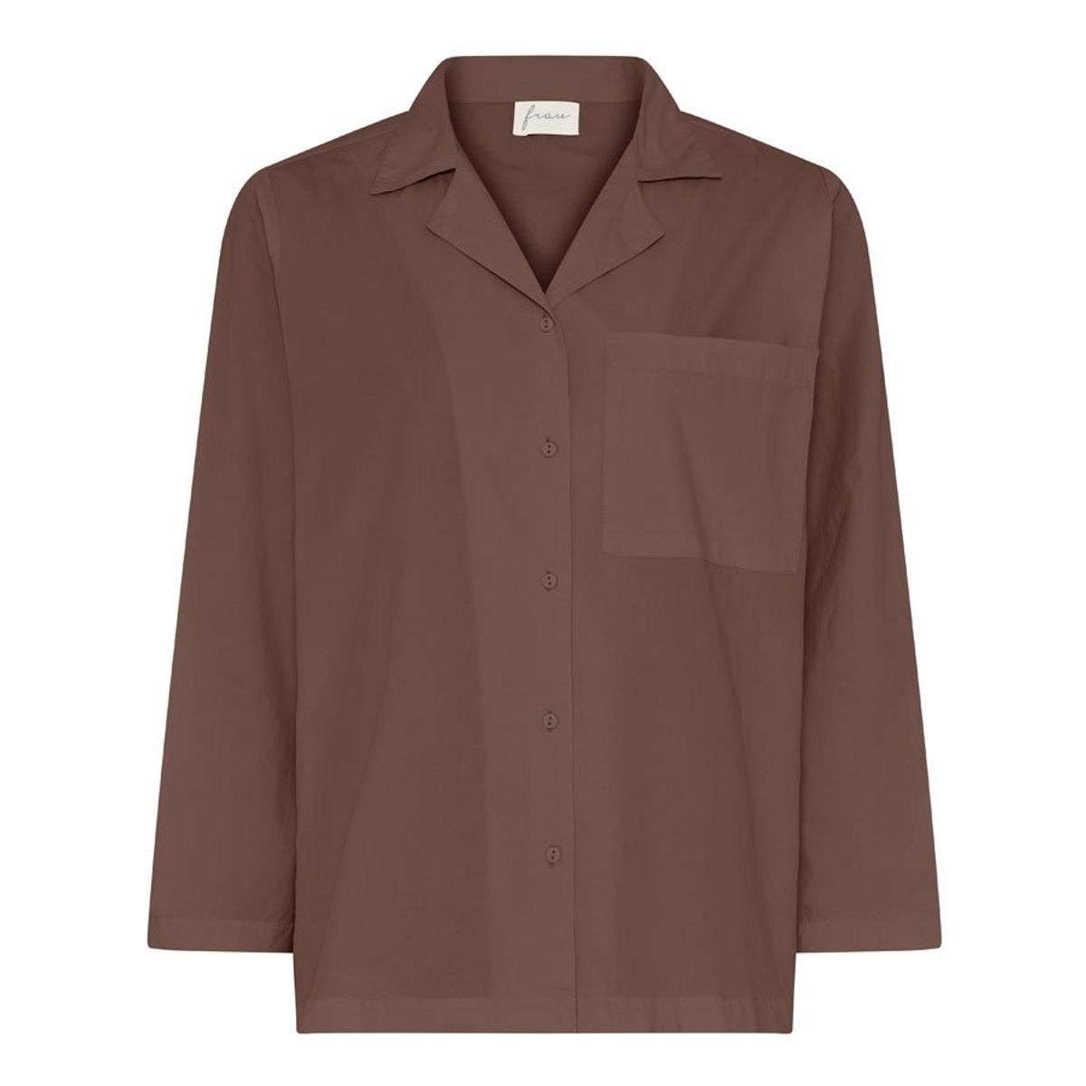 Seattle ls Shirt - Coffee Quartz Brown