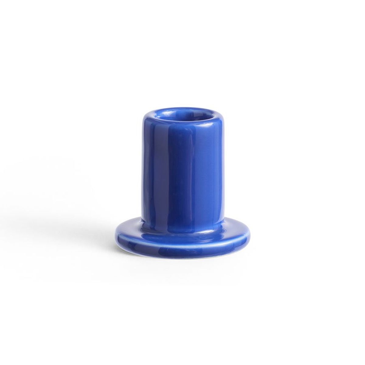 Tube Candleholder S blue