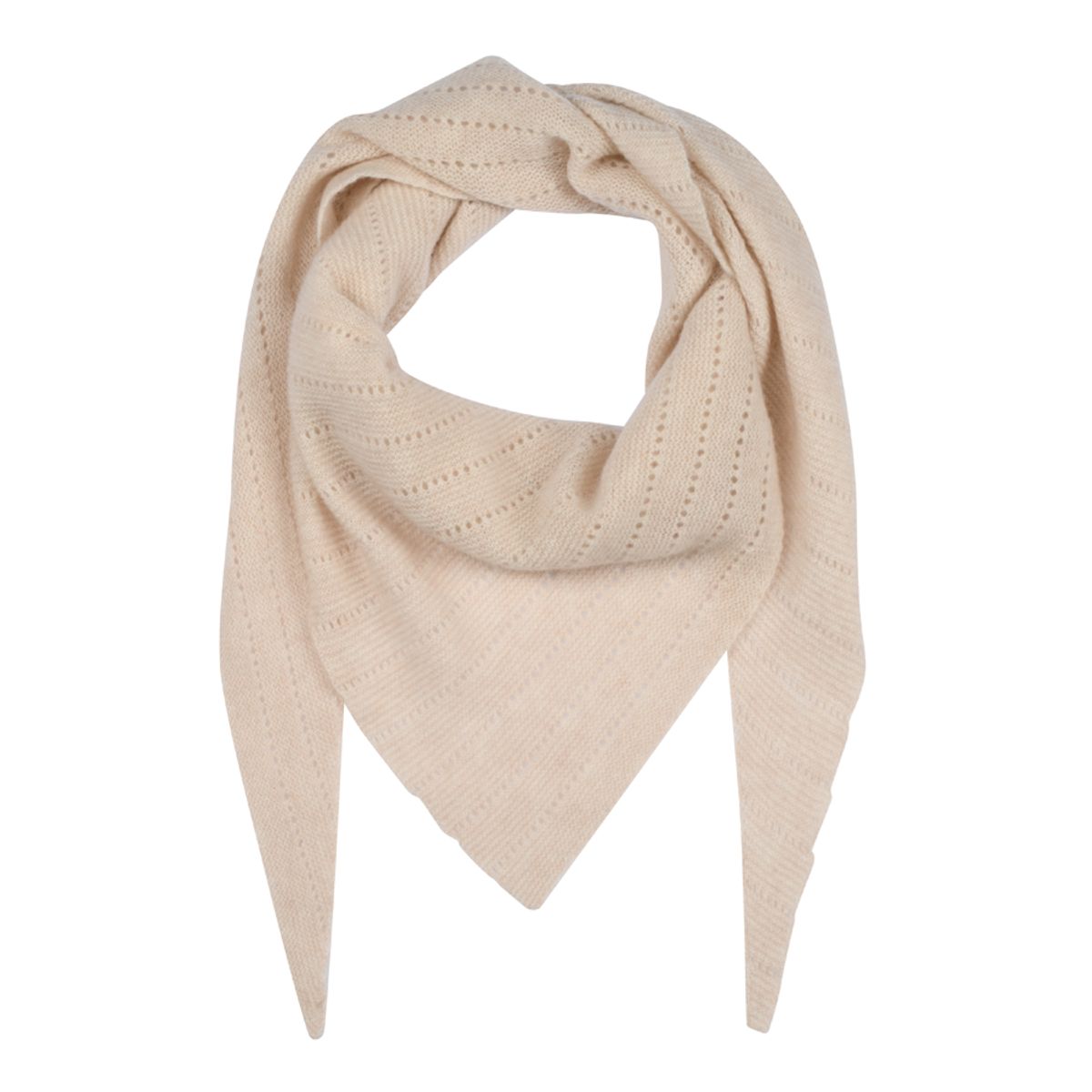 Doha Cashmere Scarf L Sandstone