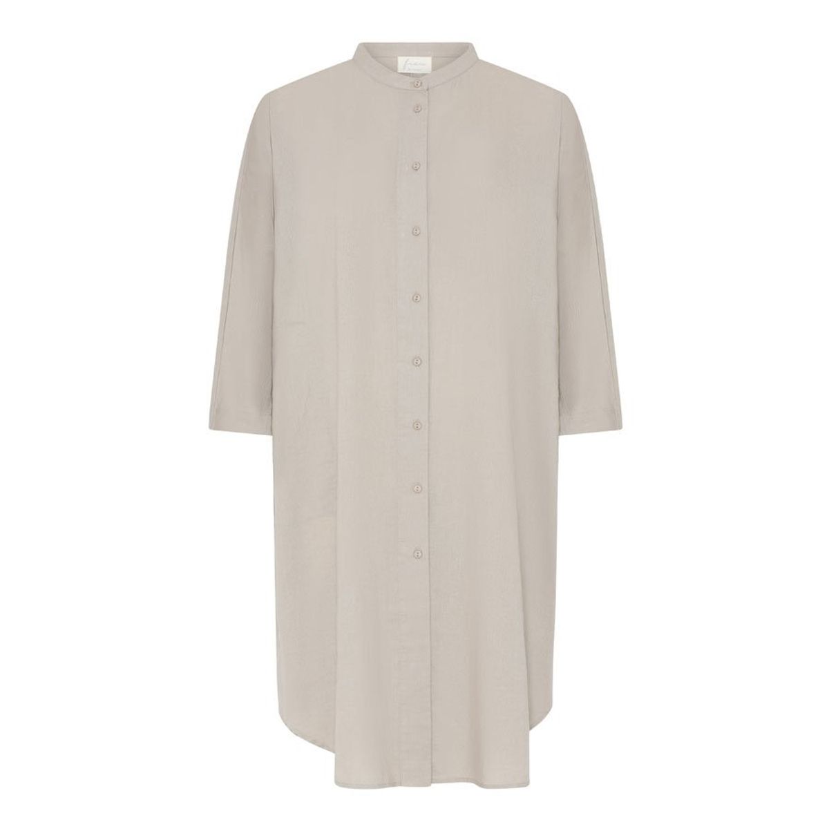 Soul 2/4 Long Linen Shirt - Pure Cashmere