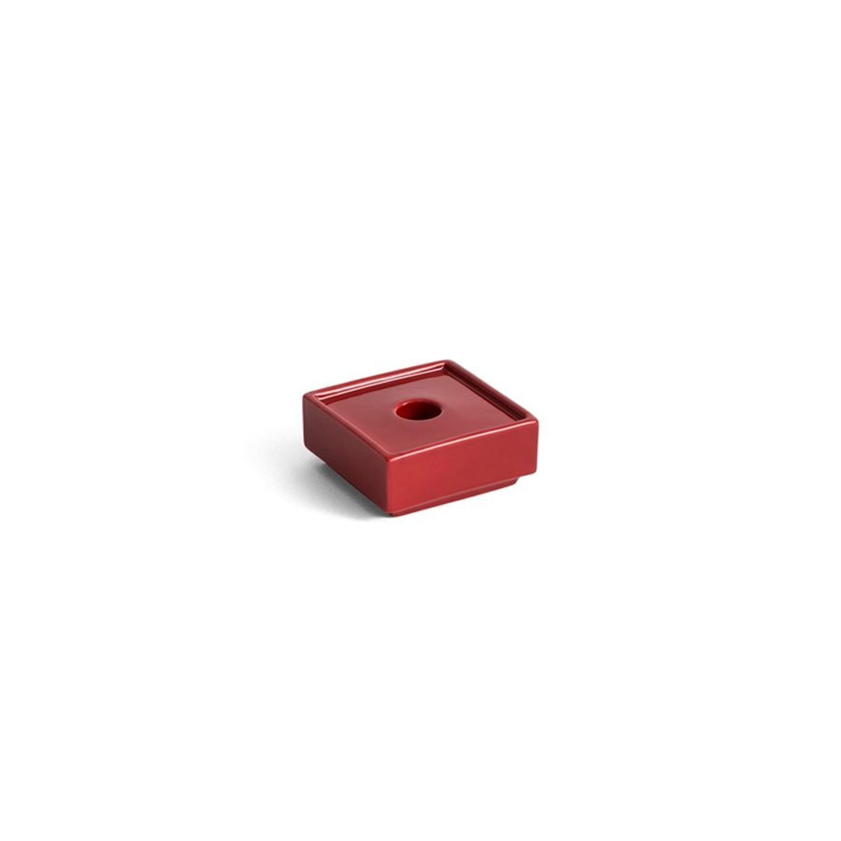 Mattone Candleholder Small red