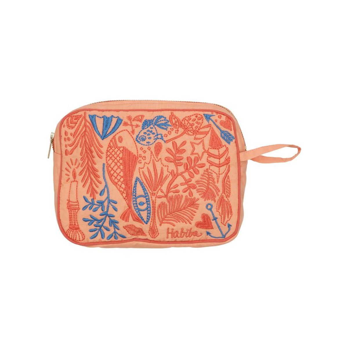 Bibi Makeup Clutch salmon