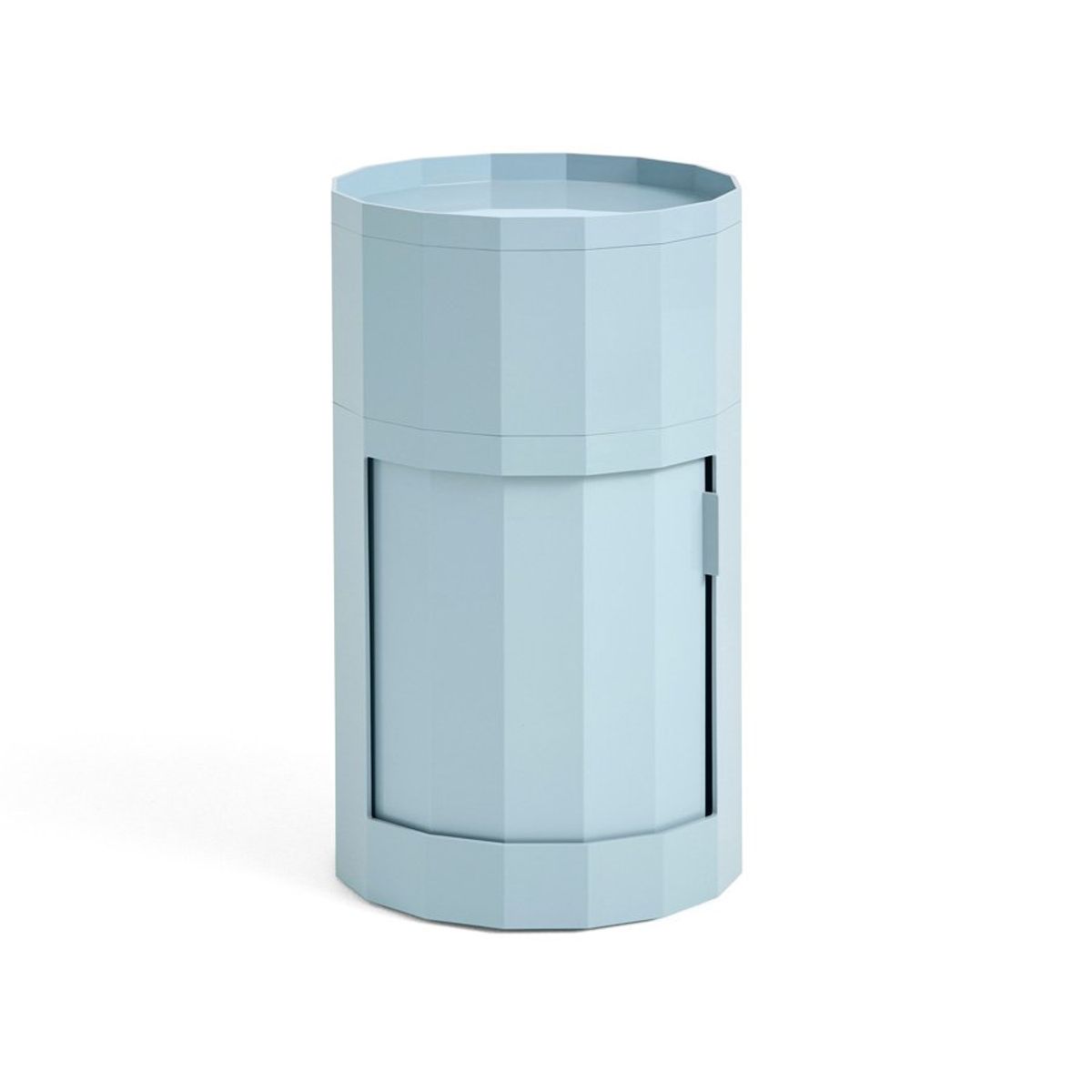 Facet Cabinet High Misty blue