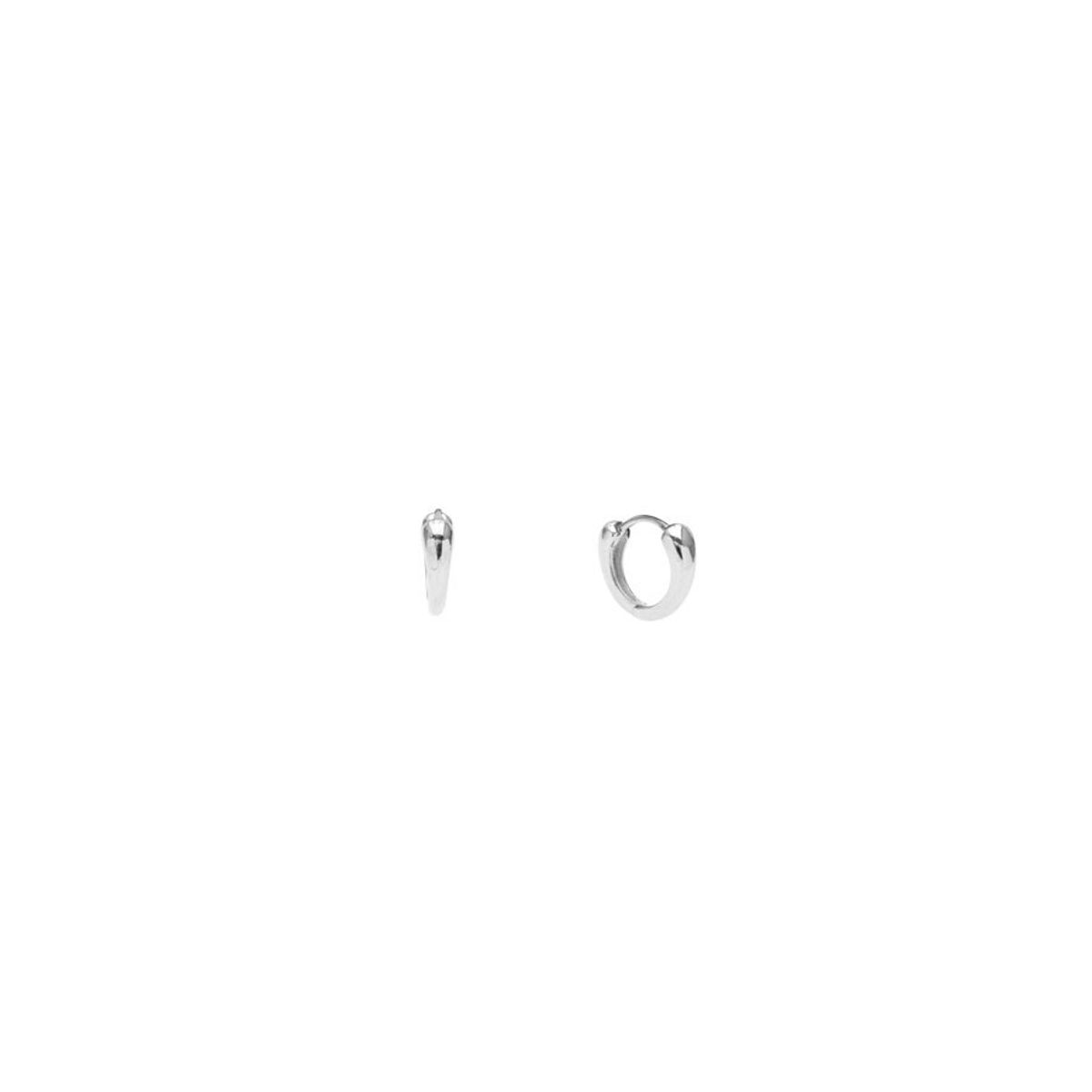 Iris Petite Hoops silver