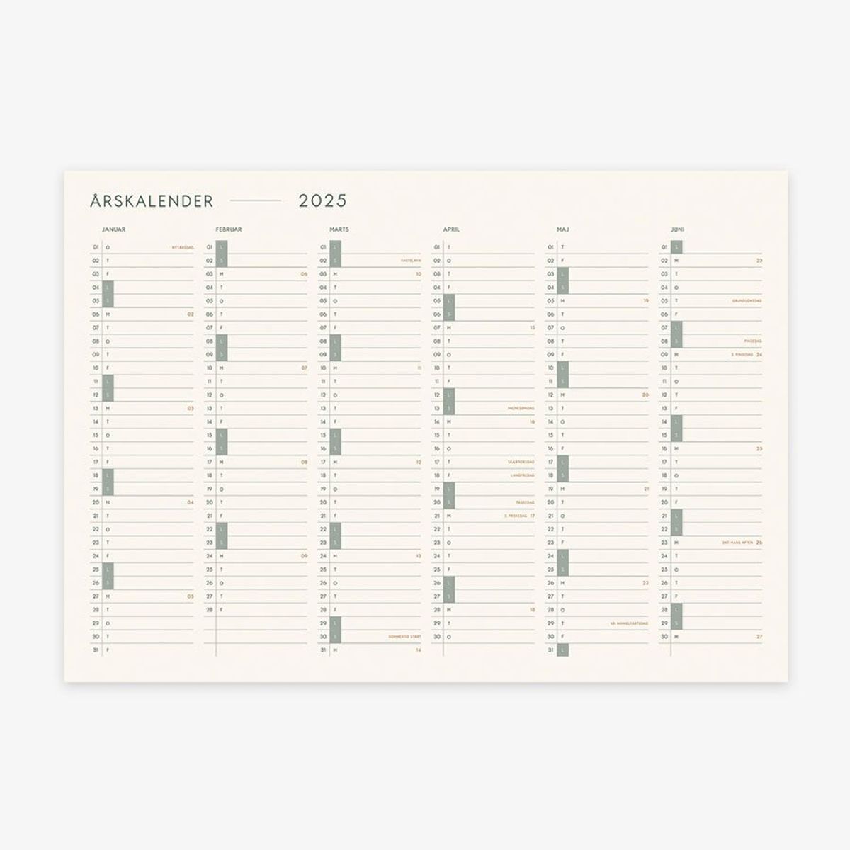 A3 Kalender