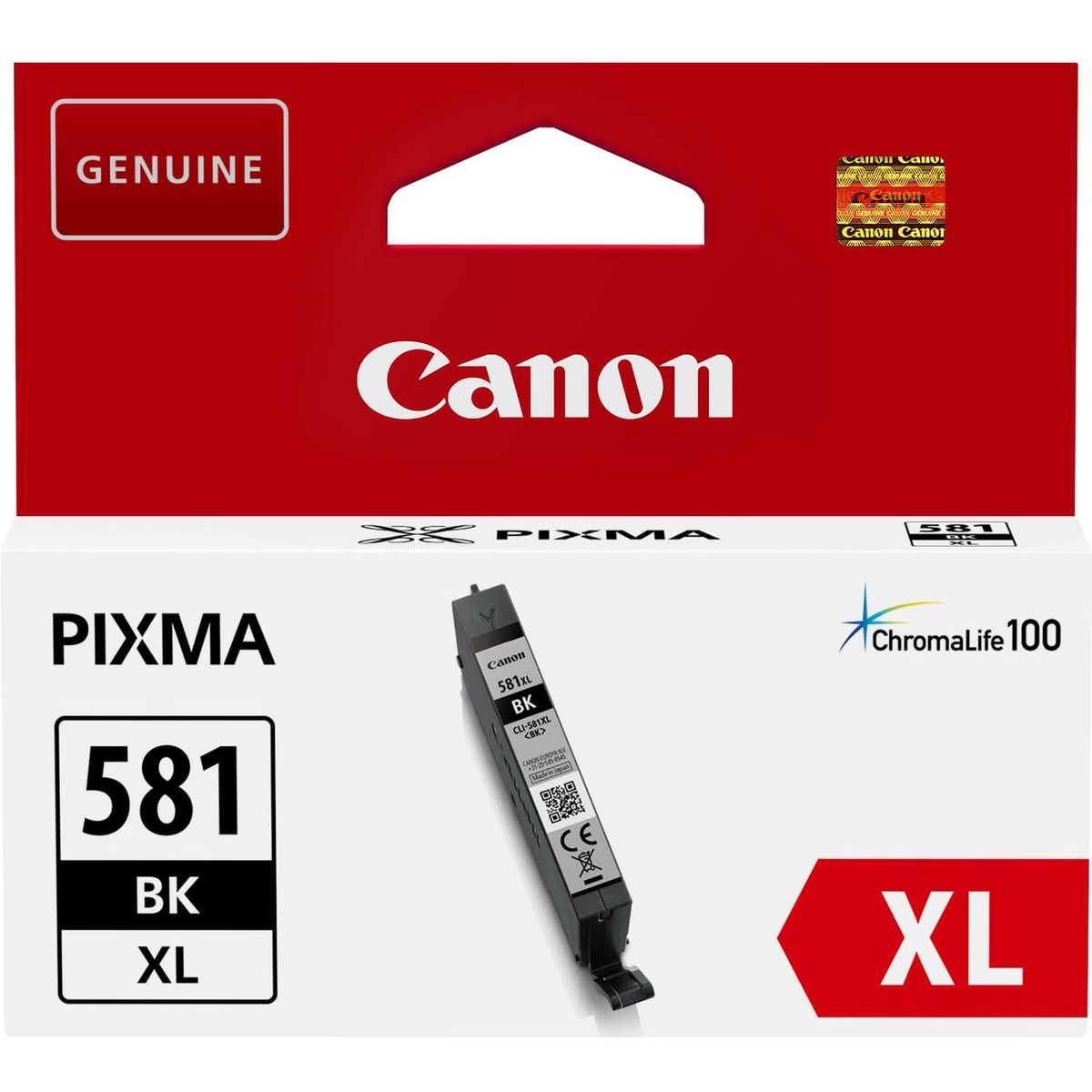 Canon CLI-581BKXL 2052C001 Sort Blækpatron, 500 sider