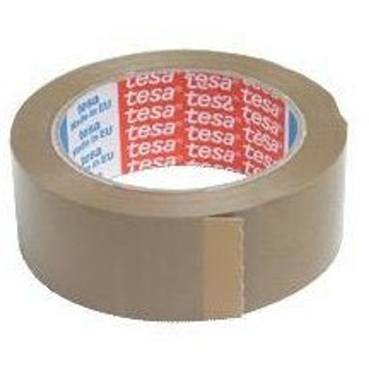 Tesa 4100 pakketape Præget PVC-folie 65 my brun