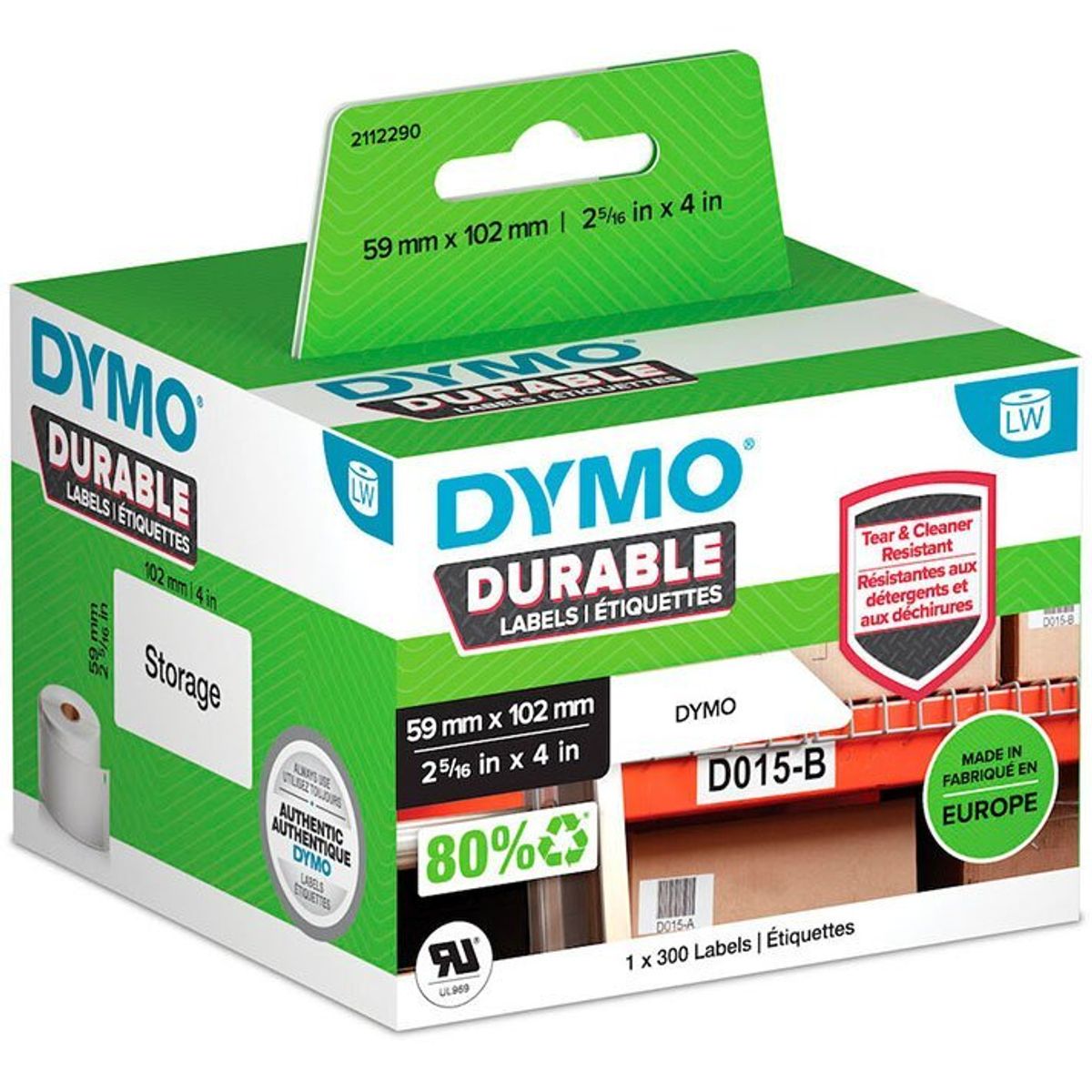 Dymo Durable etiketter