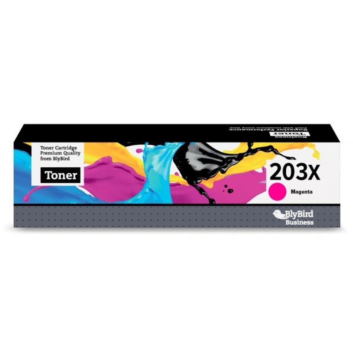 BlyBird 203X CF543X Magenta Lasertoner, 2.500 sider