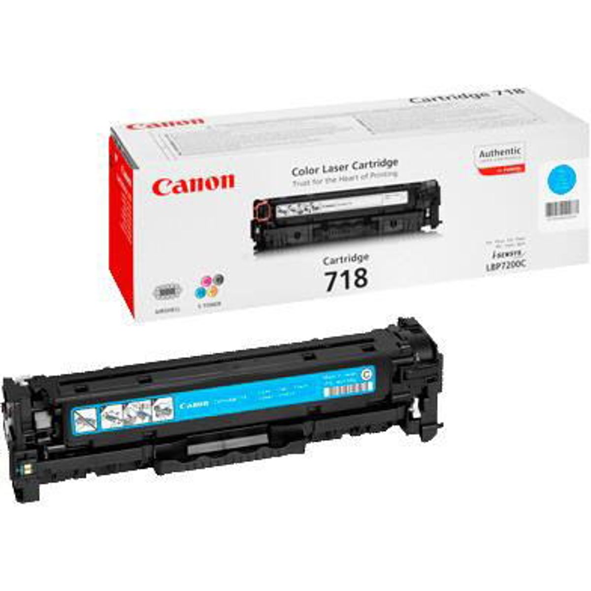 Canon 718 toner cyan