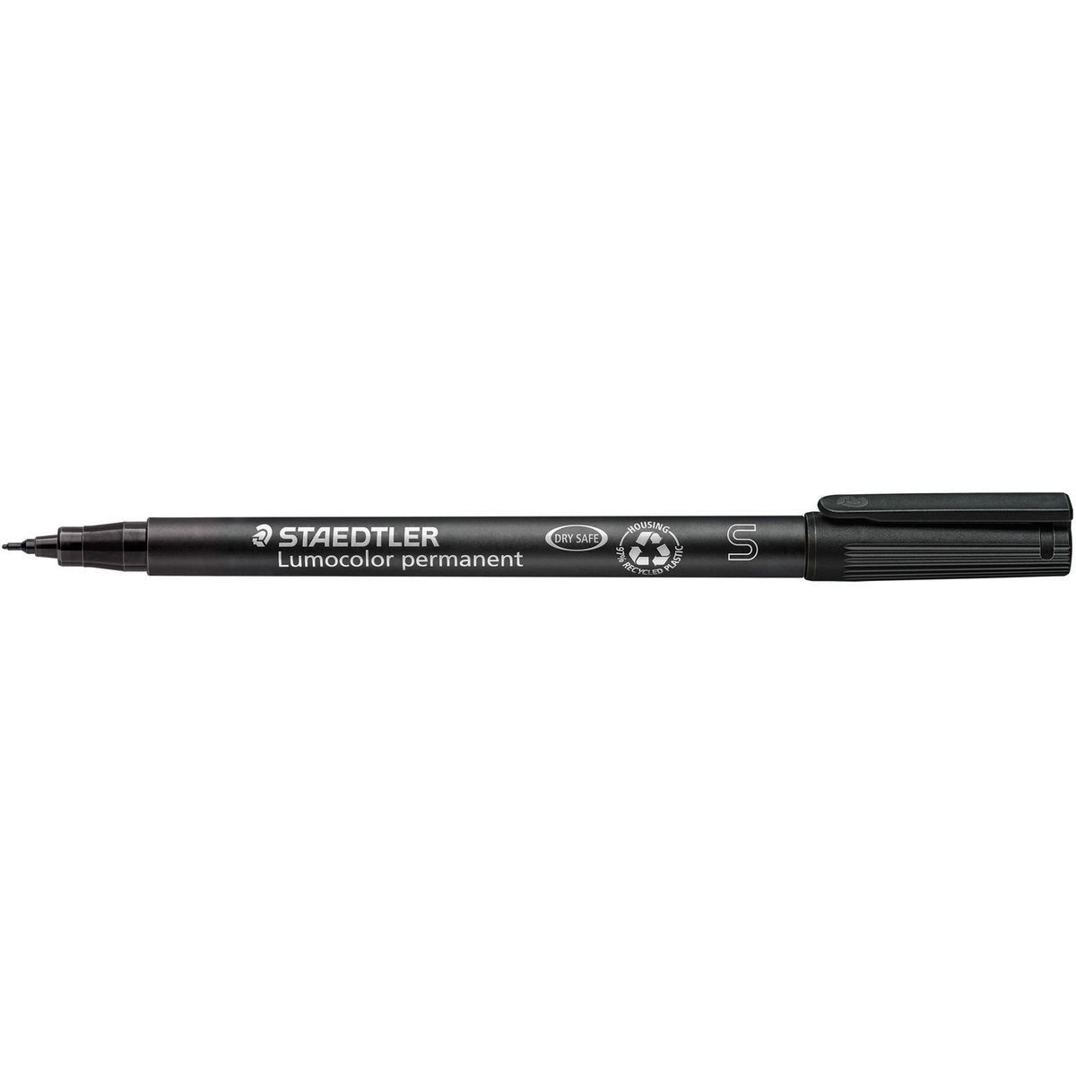 Staedtler Lumocolor 313S permanent overheadpenne 0,4mm sort