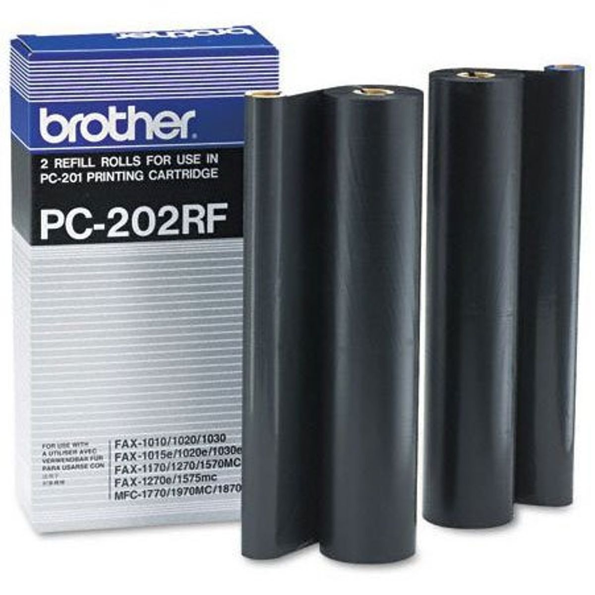 Brother PC-202RF sort blækpatron, 2x420 sider