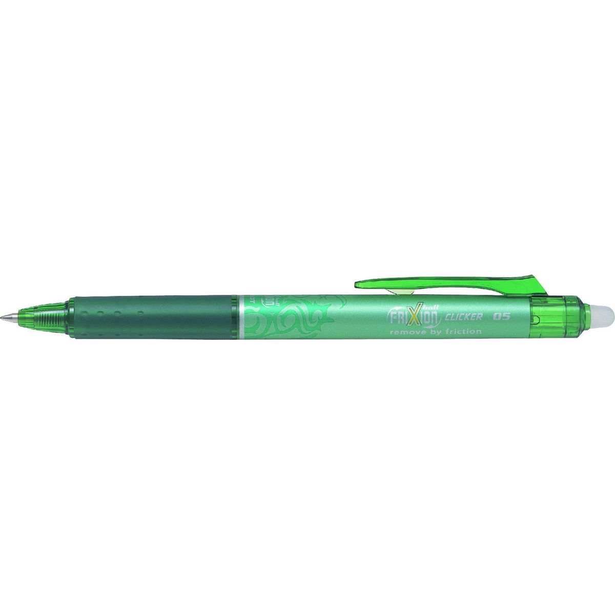 Pilot FriXion Clicker ballpen 0,5mm grøn