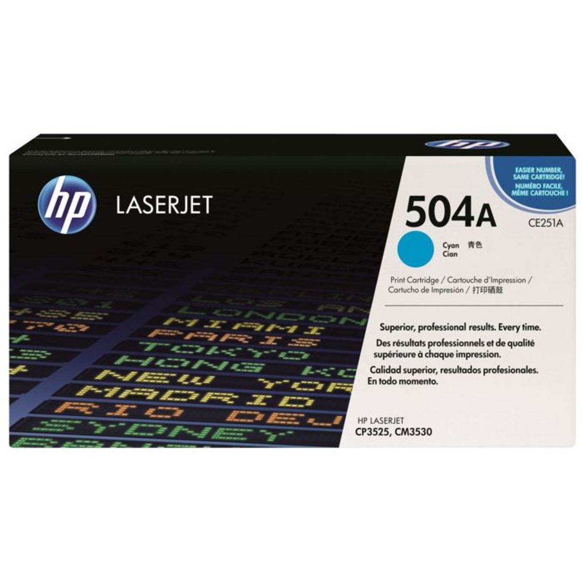 HP 504A toner cyan