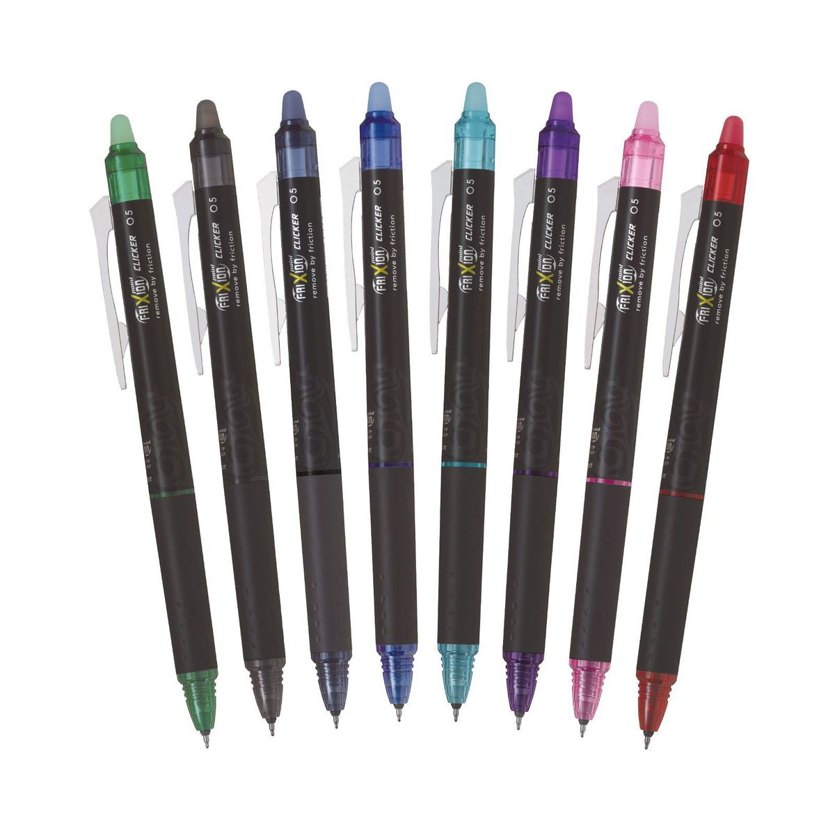 Pilot FriXion Point Clicker kuglepen 0,5mm sort