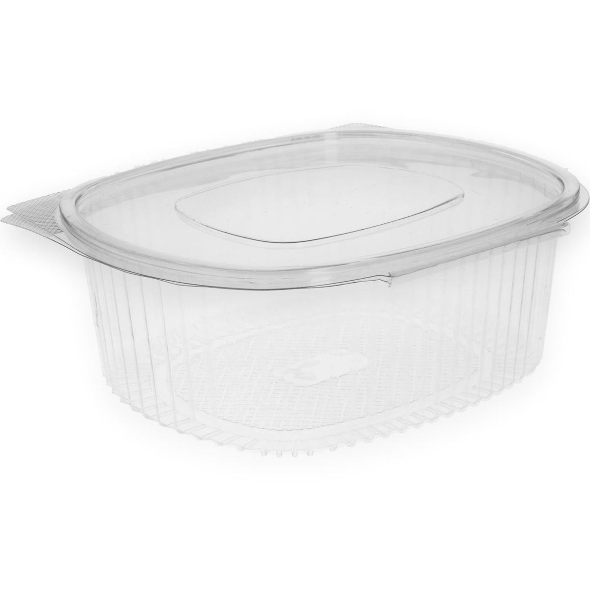 Verive oval plastbæger 115x144x50mm 375ml klar