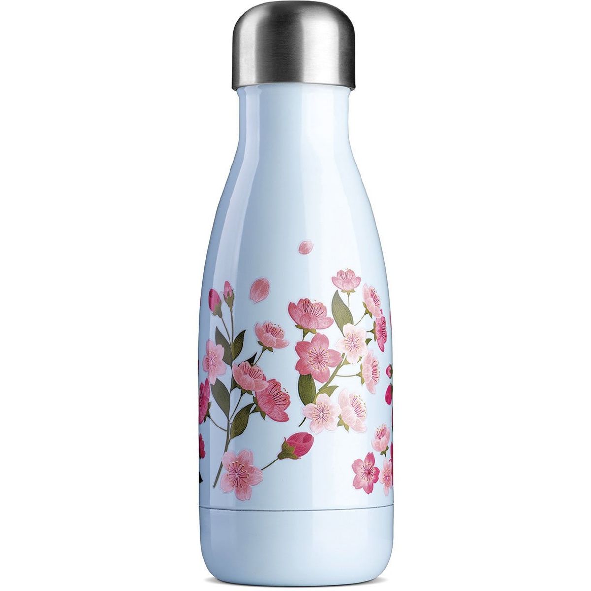 JobOut 280ml vandflaske floral lilla