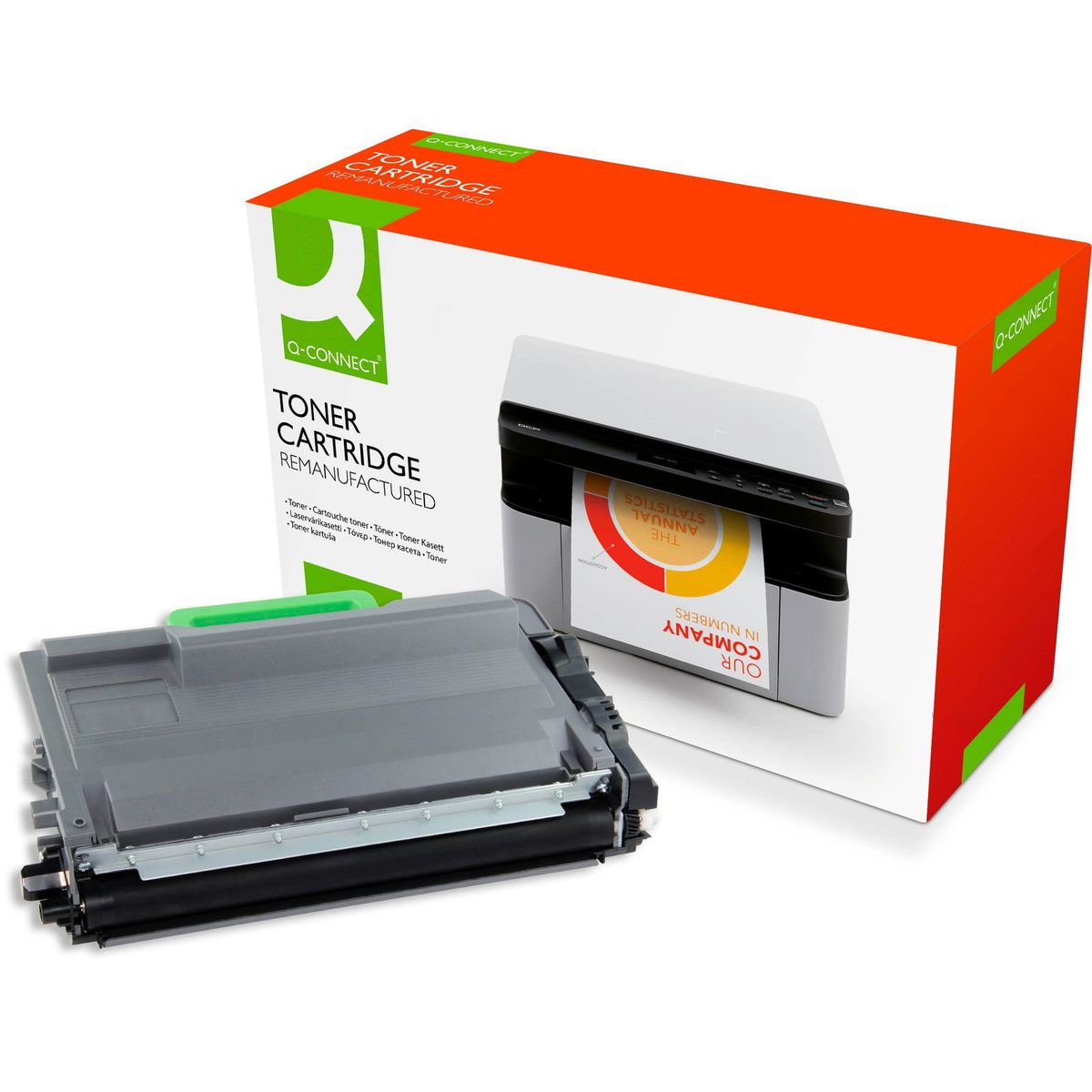 Q-connect TN3430 toner black 3000 sider