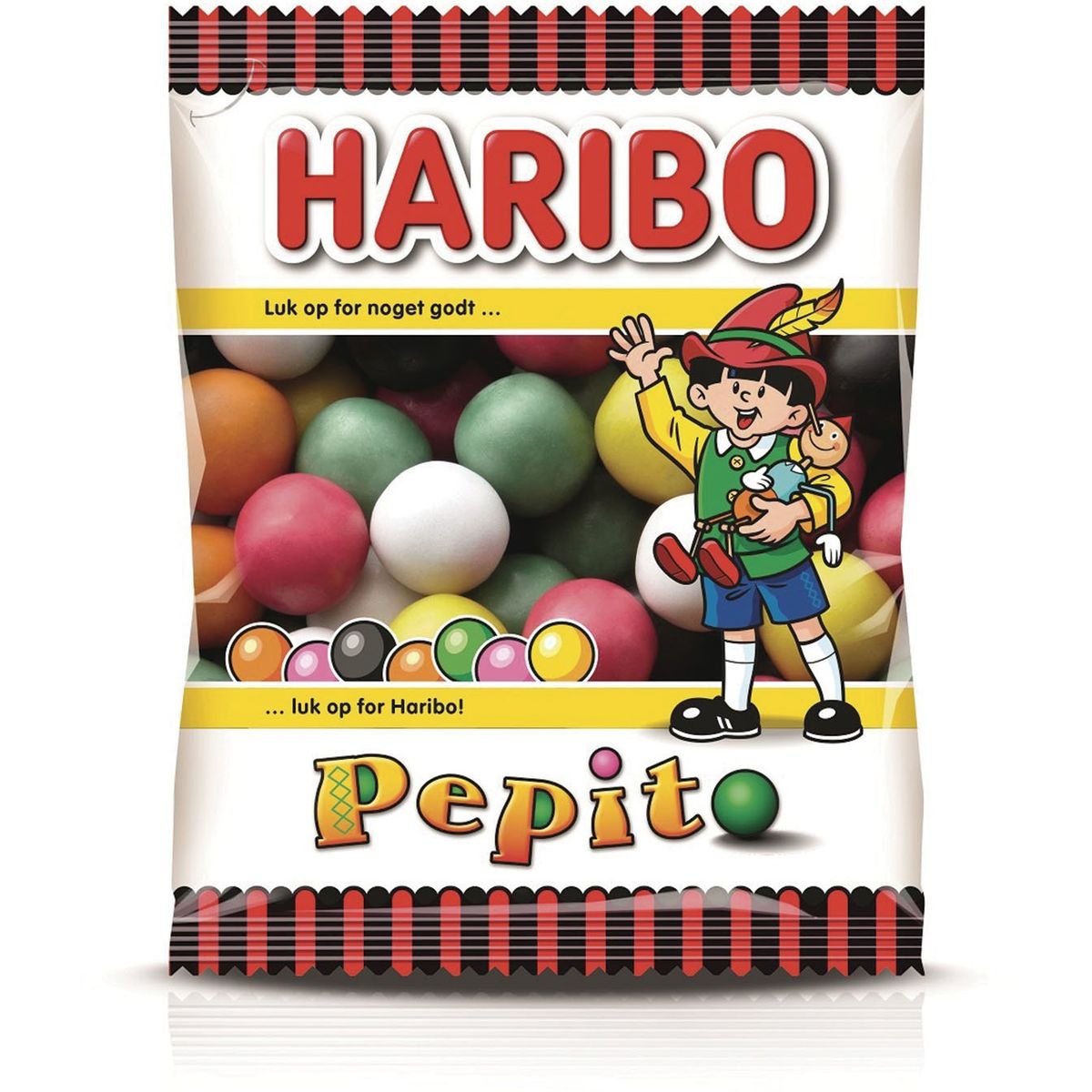 Haribo pinocchiokugler 10g 100stk