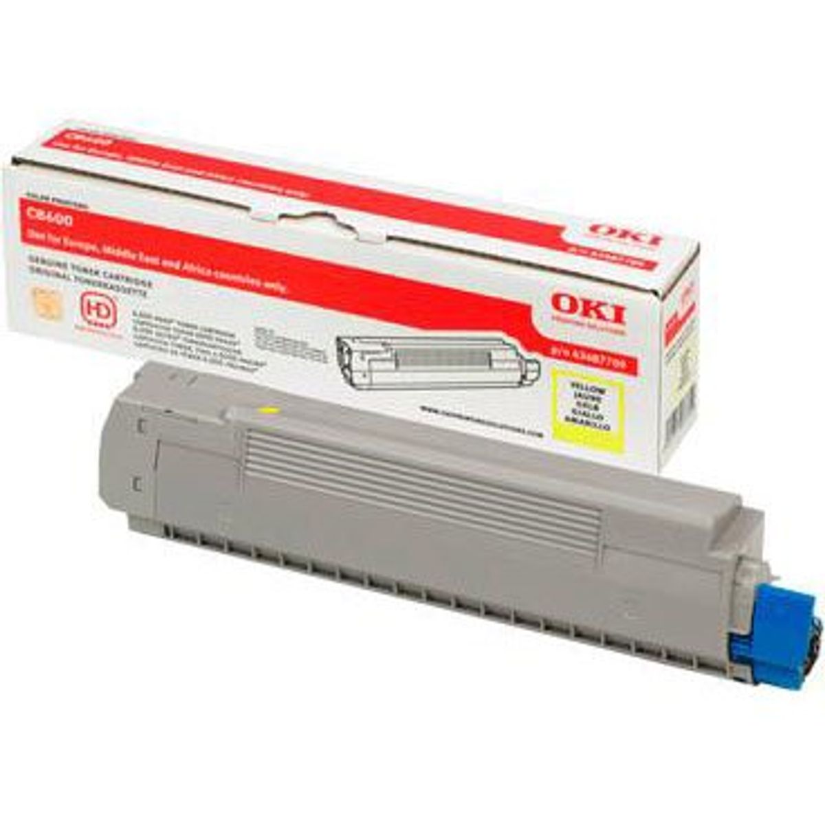 OKI 43487709 toner yellow