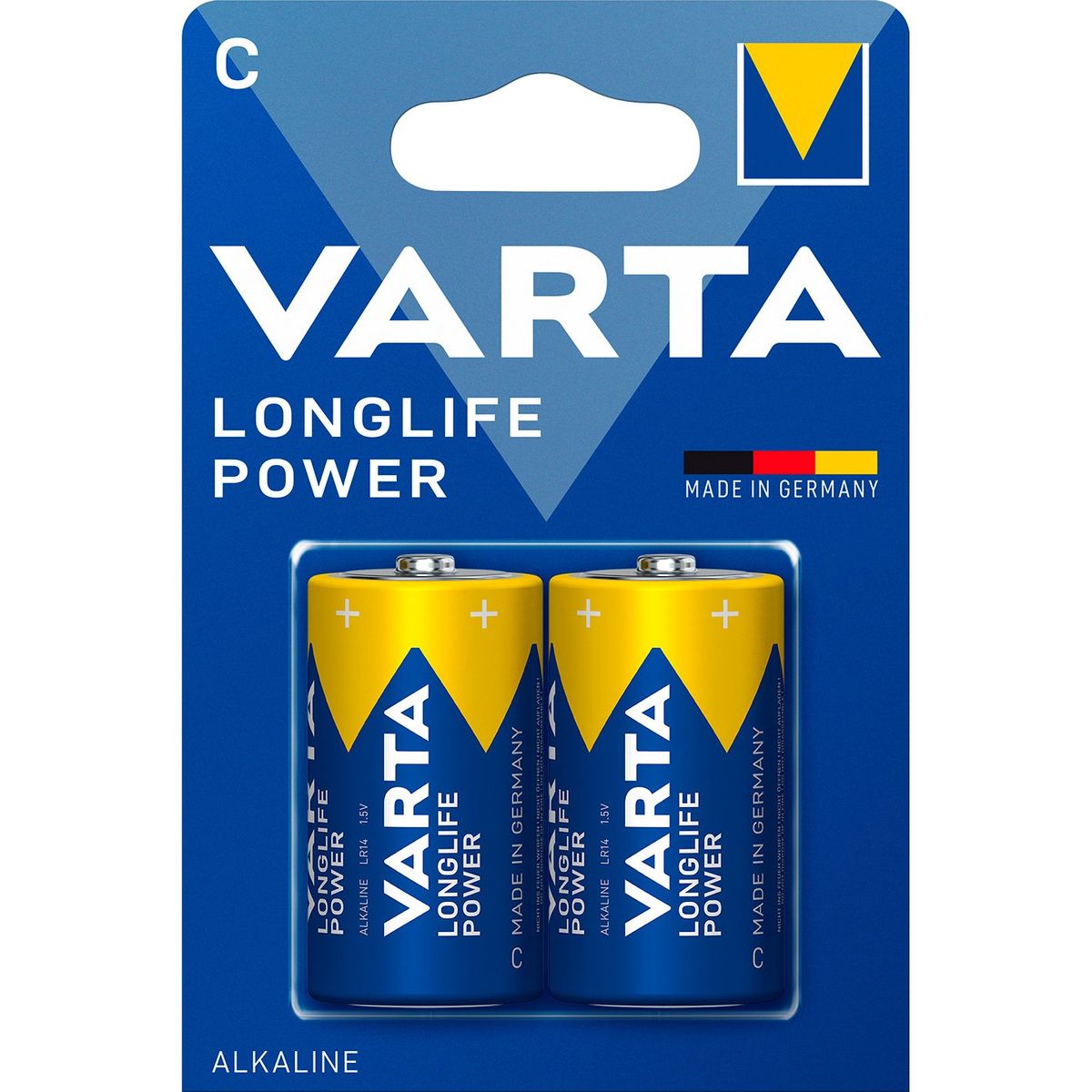 VARTA LONGLIFE Power C-batterier LR14 2 stk