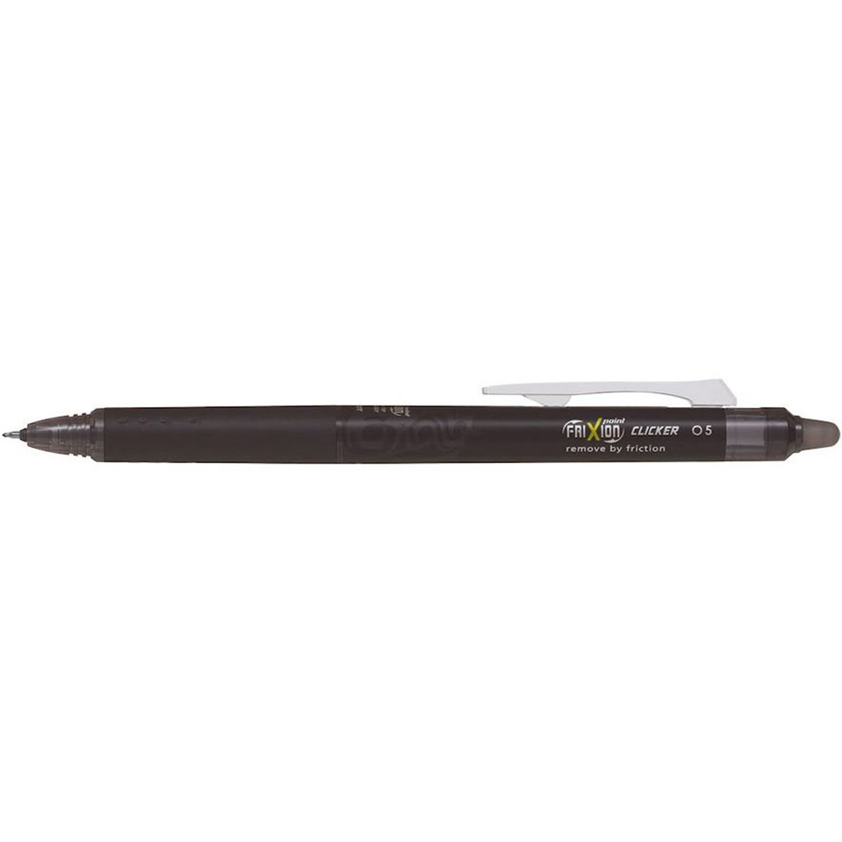 Pilot FriXion Point Clicker kuglepen 0,5mm sort