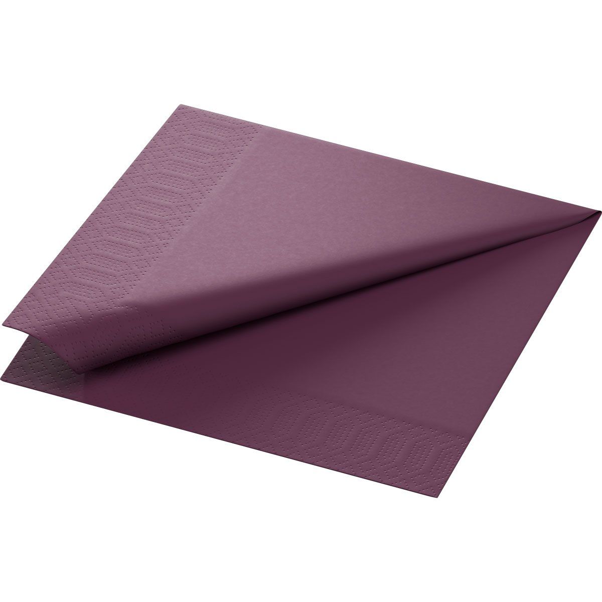 Duni Tissue servietter 40x40cm plum 125stk