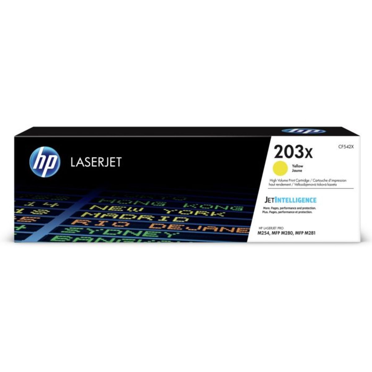 HP 203X toner yellow