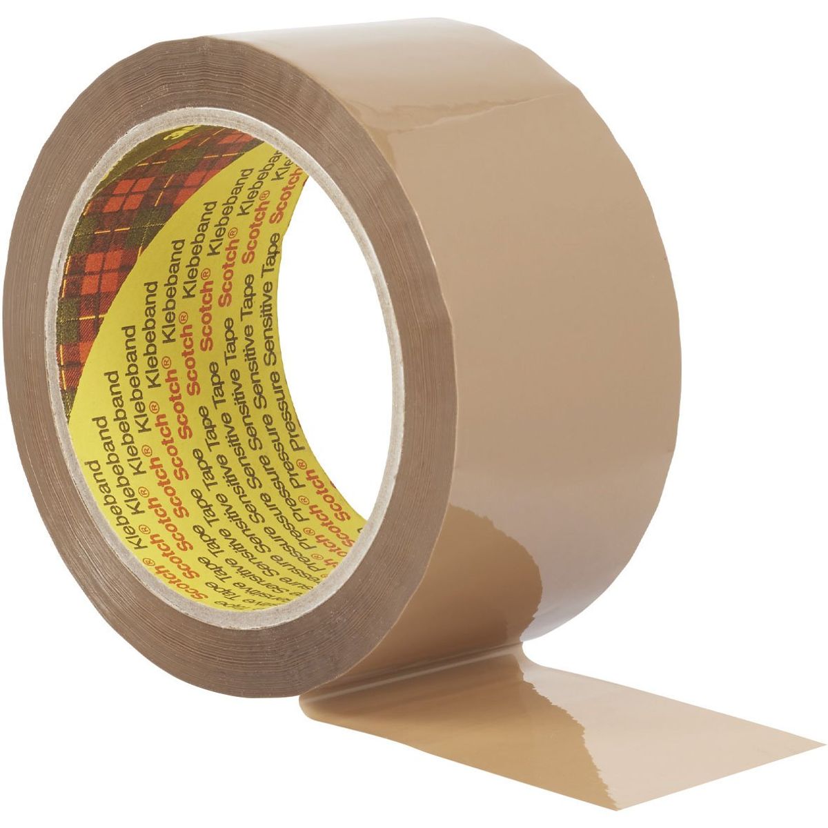 3M Scotch pakketape 50mmx66m brun