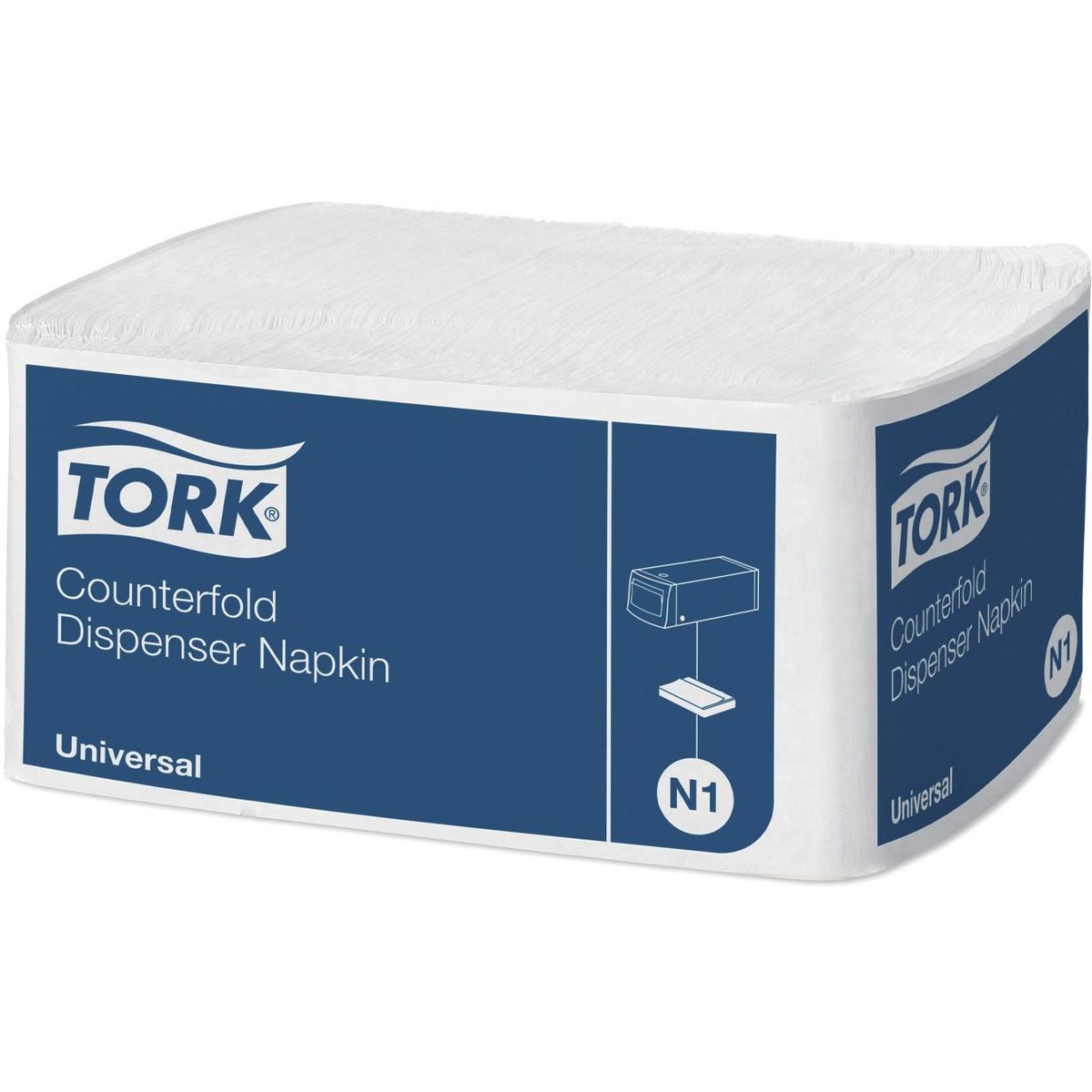 Tork 10935 Universal Counterfold servietter N1 hvid 300stk