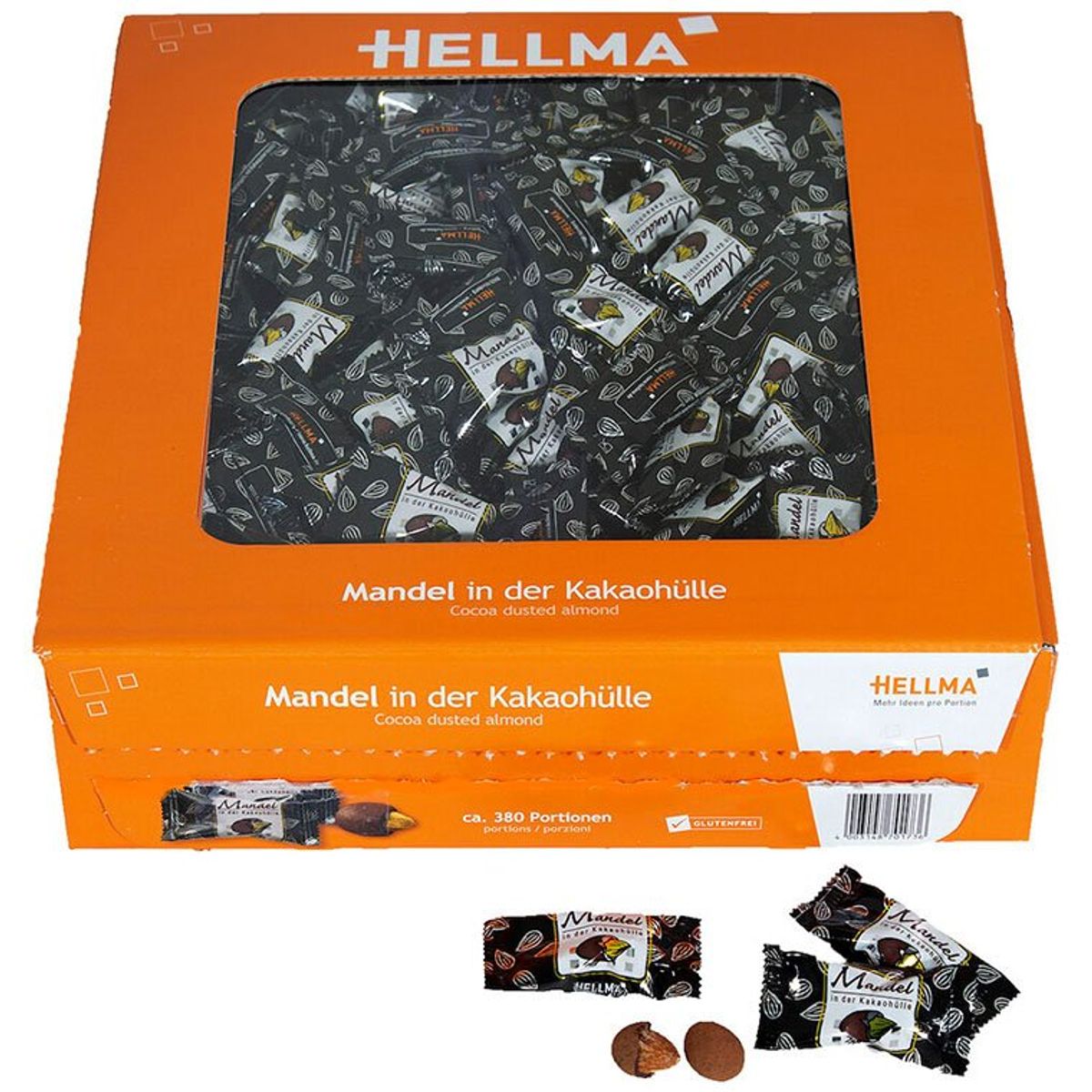 Hellma chokolademandler 280stk