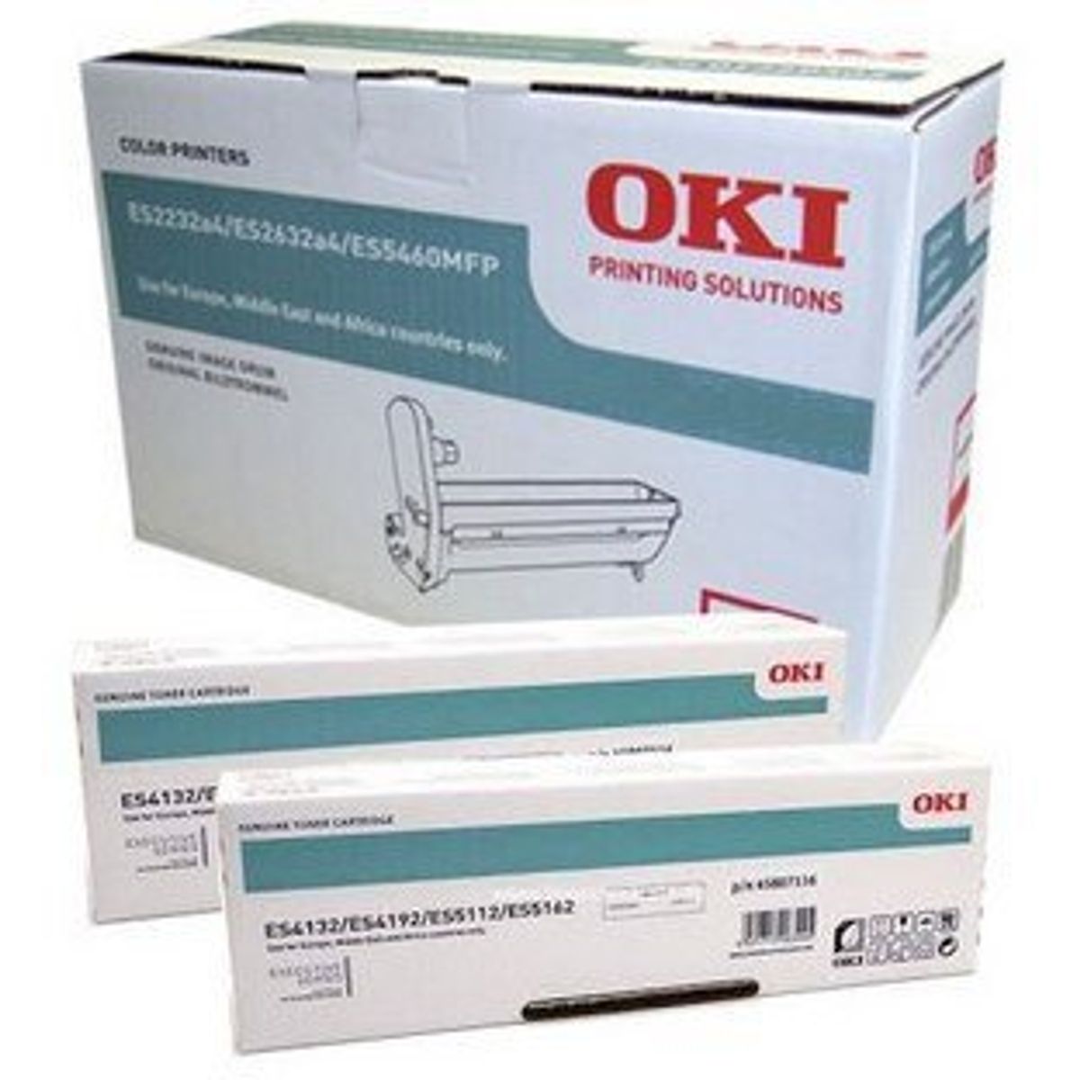 OKI ES6412 Toner, Sort