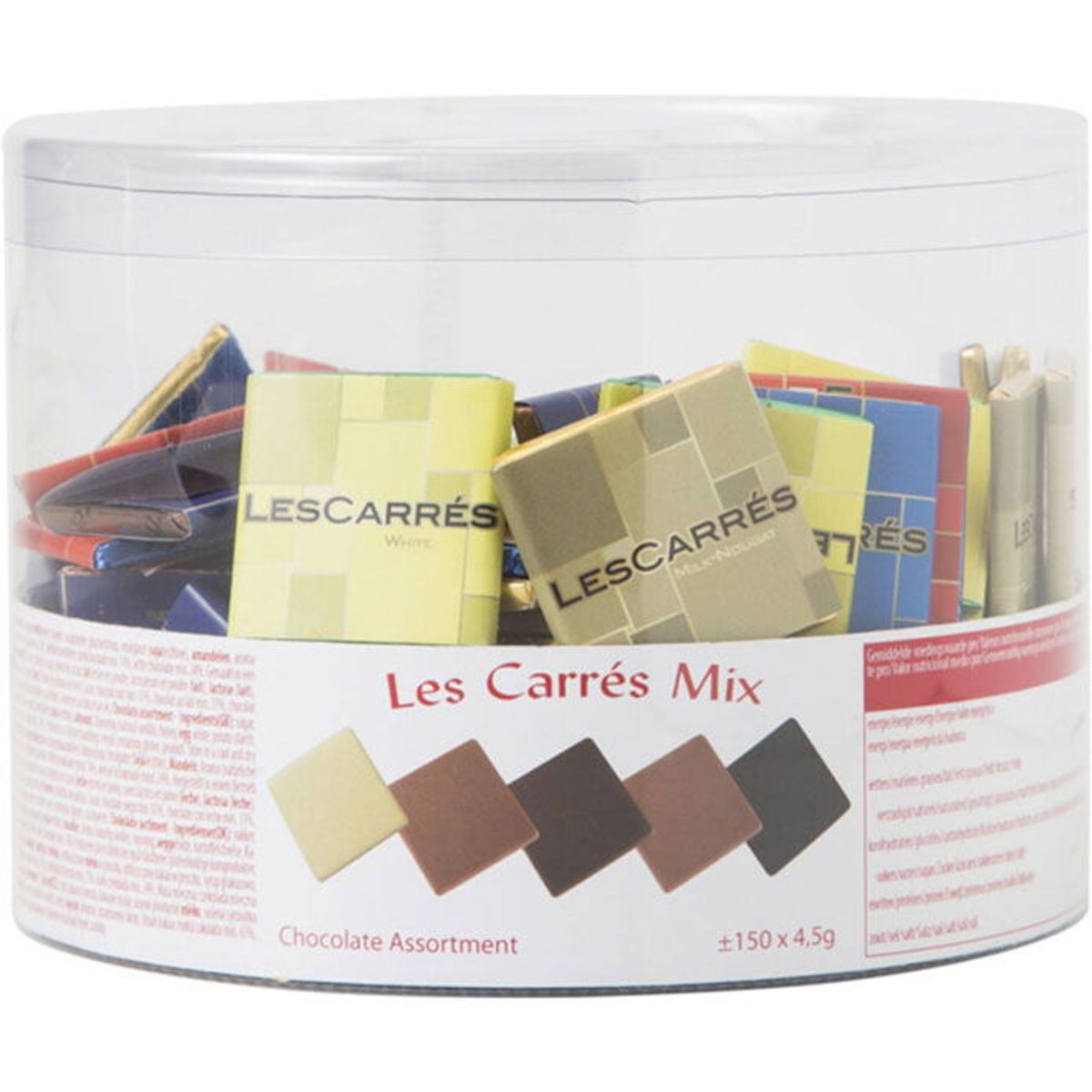 Les Carrés chokolademix 675g