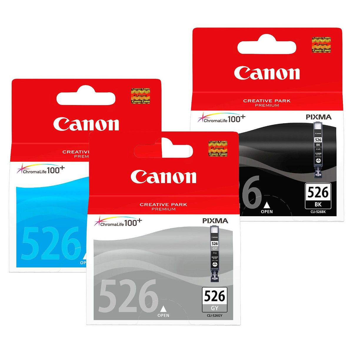 Canon CLI-526BK 4540B001 Sort Blækpatron, 660 sider