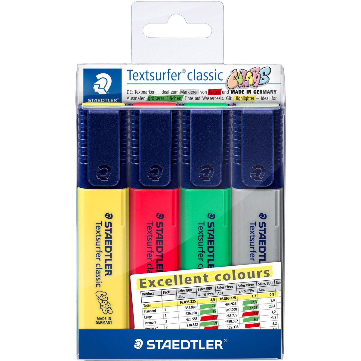 STAEDTLER tekstsurfer 364 classic tekstmarker flerfarvet