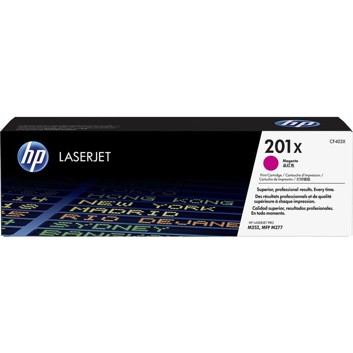 HP 201X CF403X Magenta Lasertoner, 2.300 sider