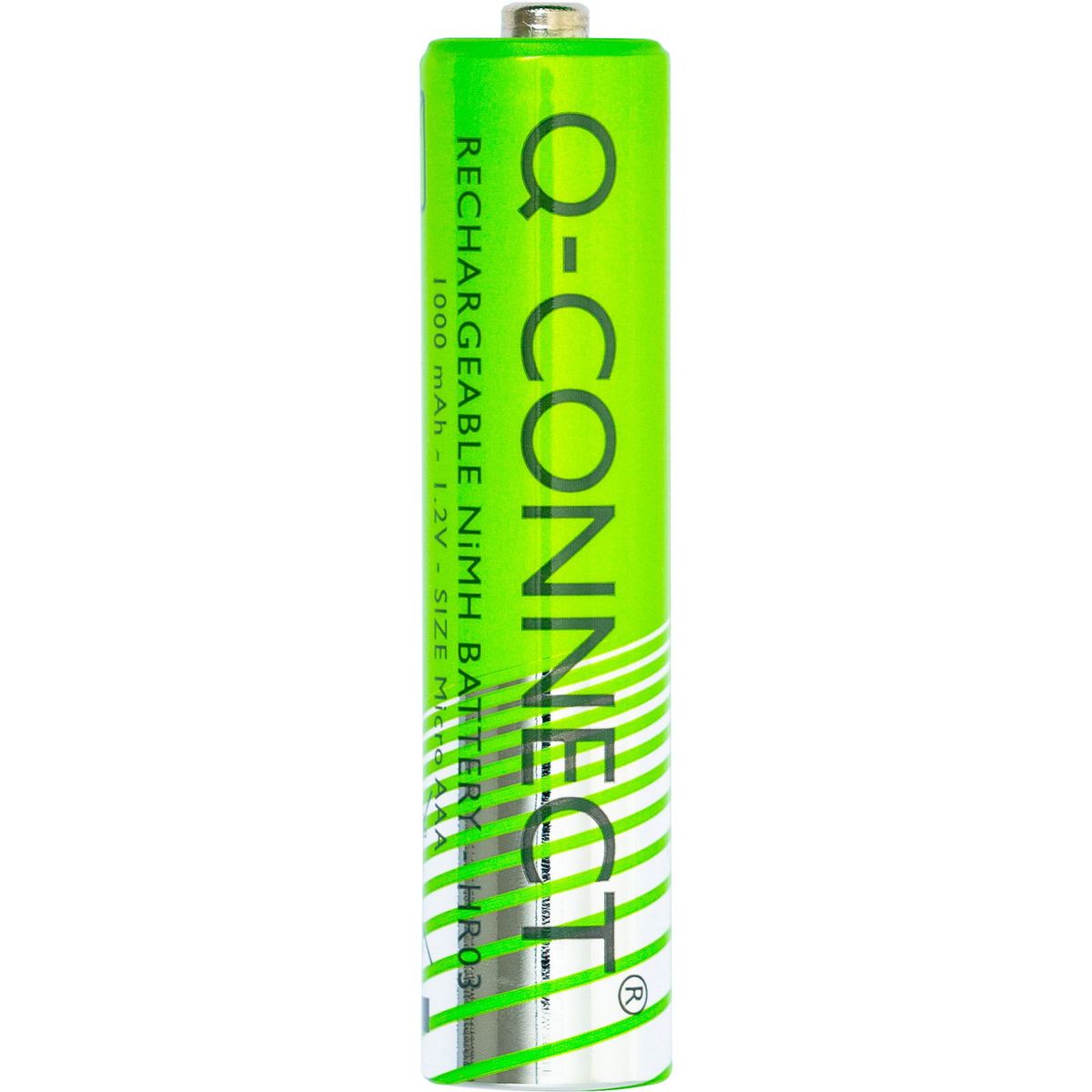 Q-connect genopladelig batteri AAA/HR03 1000 mah 2 stk