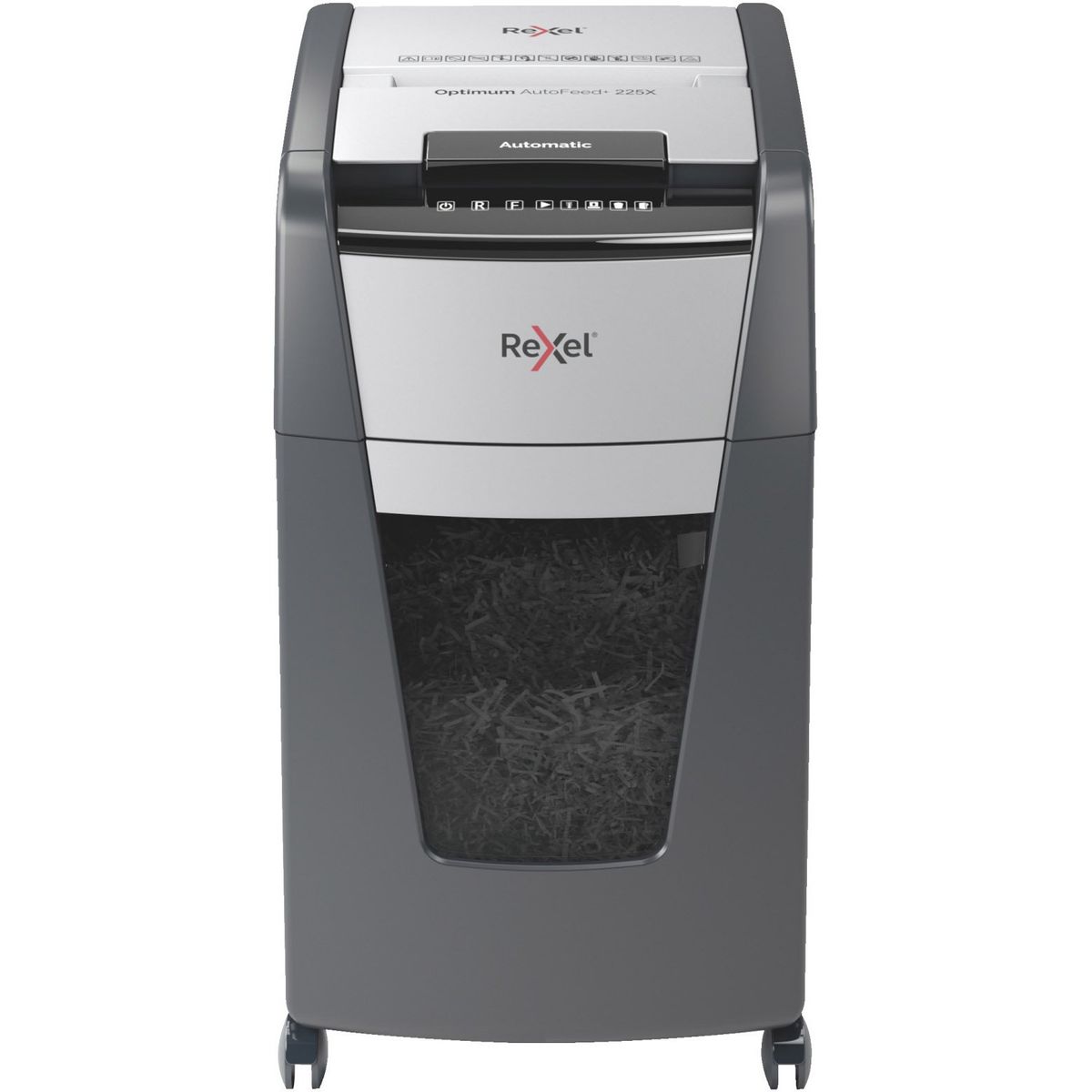 Rexel Optimum AutoFeed+ 225X krydsmakulator P4 60L