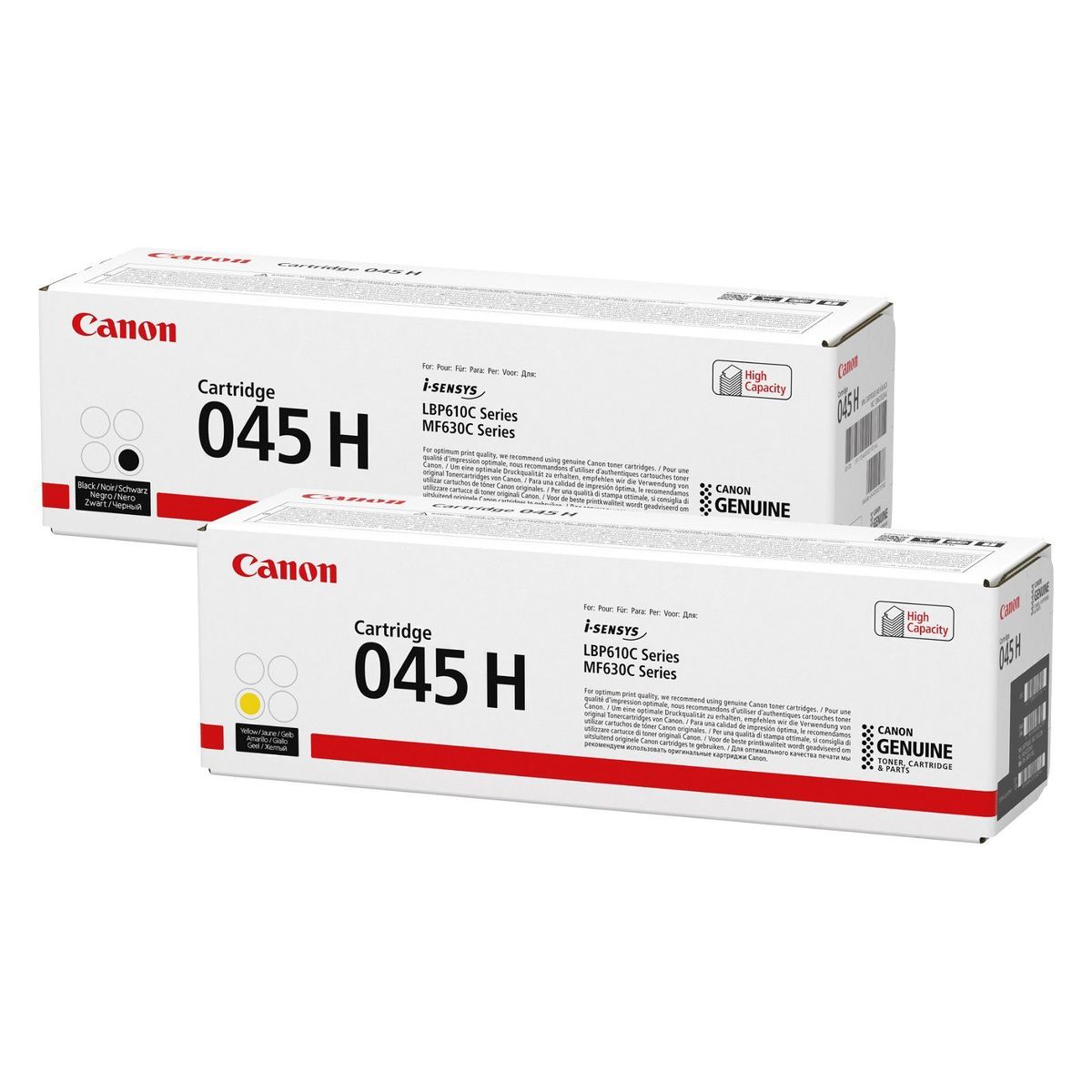 Canon 045H 1244C002 magenta lasertoner, 2.200 sider