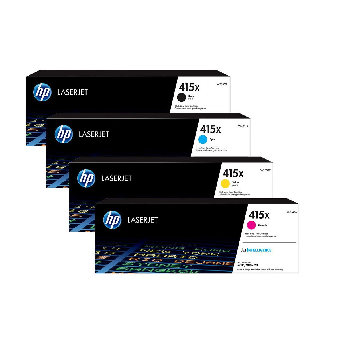 HP 415X toner sort 7500ark