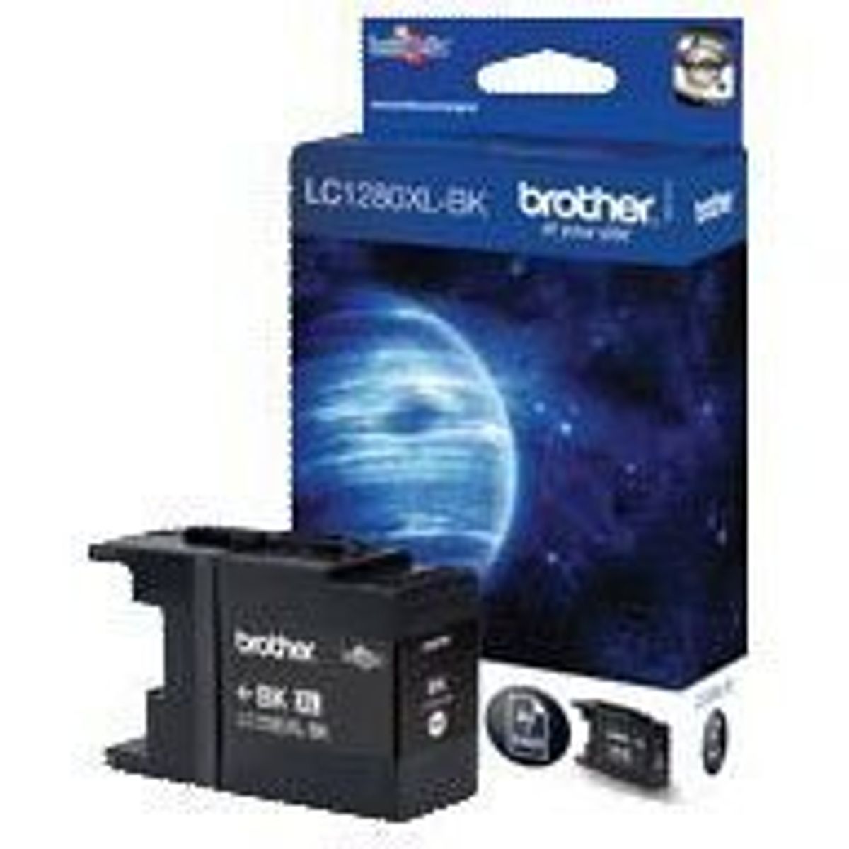 Brother LC1280XLBK Sort Blækpatron, 2.400 sider