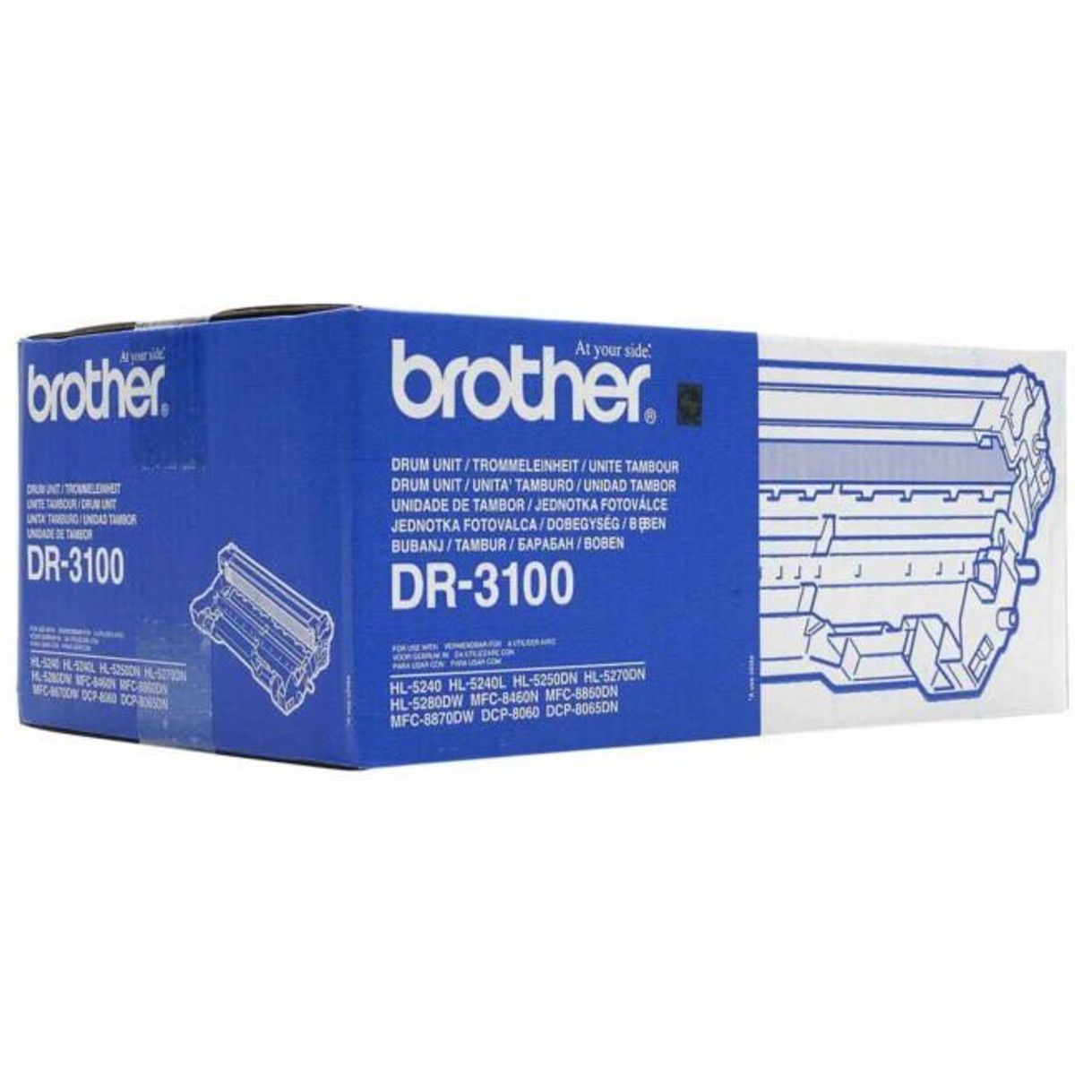 Brother DR-3100 Sort Tromle, 25.000 sider