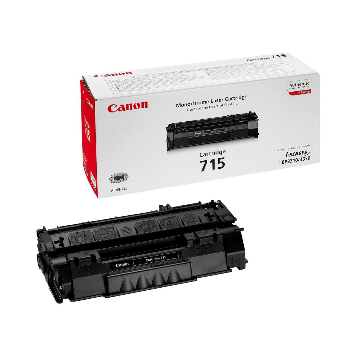 Canon 715 1975B002AA Sort Lasertoner, 3.000 sider