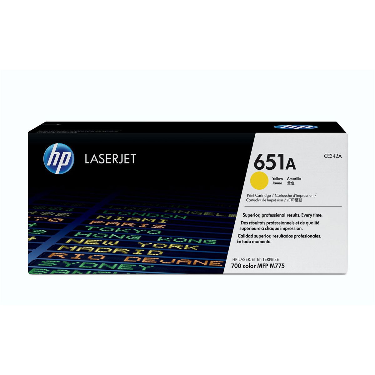 HP 651A toner yellow