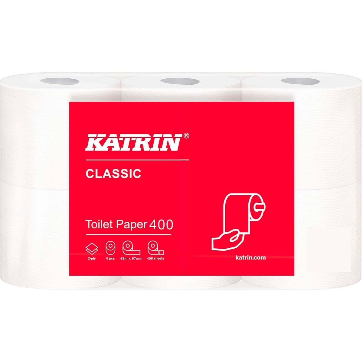 Katrin Classic 2lags toiletpapir 42 ruller