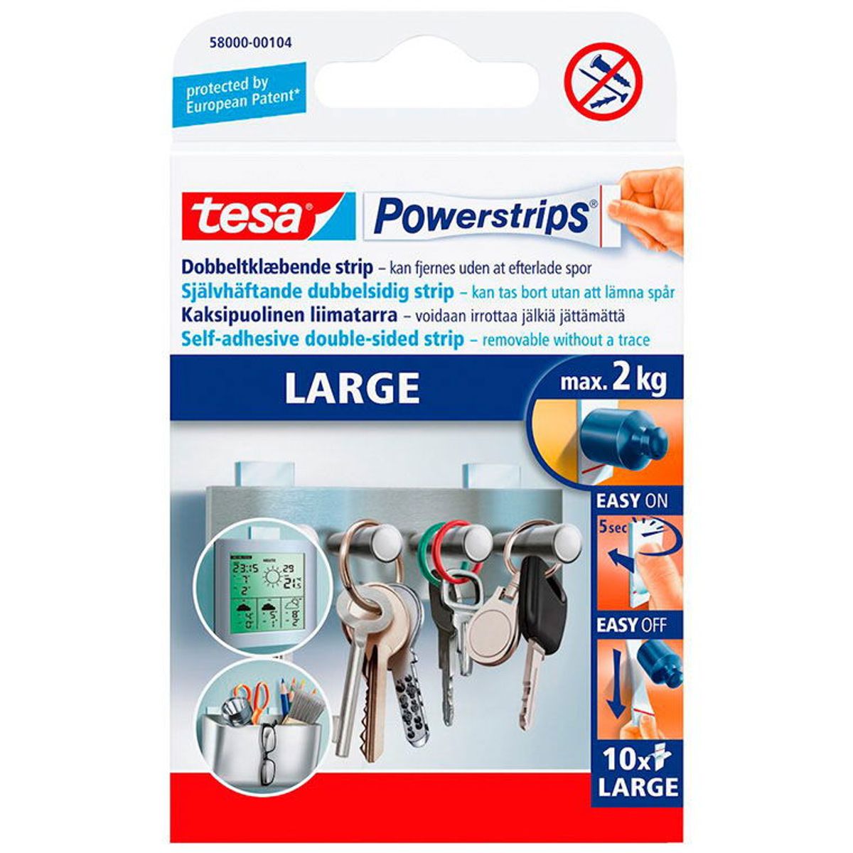 Tesa Powerstrips strips